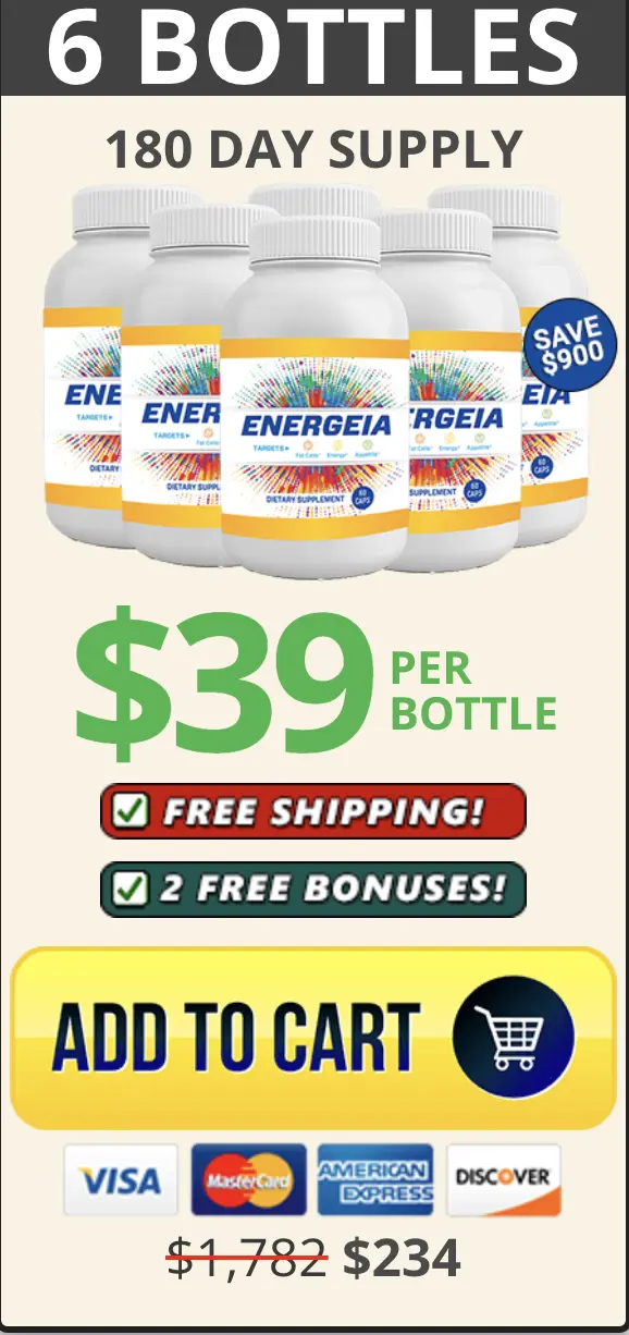 myenergeia - energia 6 bottle